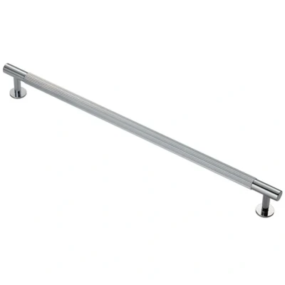 Afbeelding van Fingertip Designs Meubelgreep &quot;Lines&quot; 320mm Gepolijst Chrome