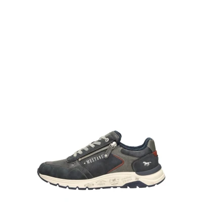 Afbeelding van Mustang Veterschoenen Laag blauw Maat 41