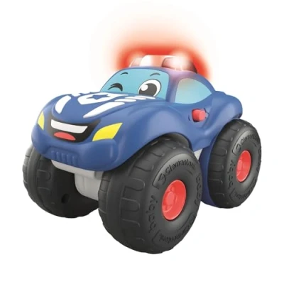 Afbeelding van Clementoni Stunt Wheels Politiewagen Interactieve auto voor kinderen tussen 1 en 4 jaar
