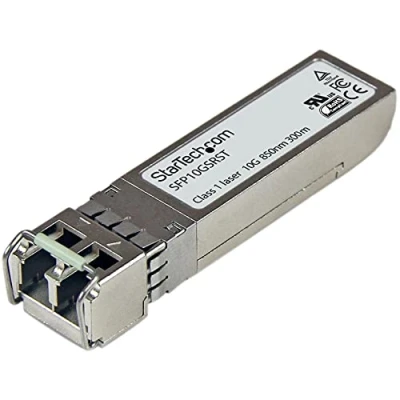 Image de StarTech.com Module de transceiver SFP+ compatible Cisco FET 10G  10GBase SR Garantie a vie 10 Gbps Portee 100 m (FET 10G ST) transmetteur (équivalent à : 10G) GigE USR LC multi mode jusqu&#039;à