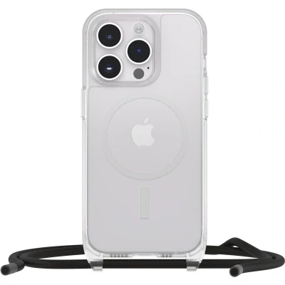 Afbeelding van Otterbox React Apple iPhone 14 Pro Max Back Cover Transparant Met Koord