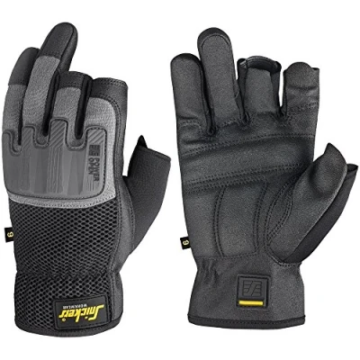 Afbeelding van Snickers 9586 Power Open Gloves Zwart/Zilver Grijs