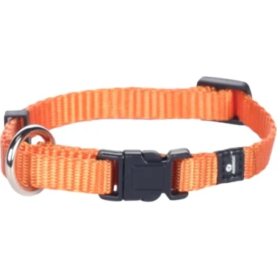 Afbeelding van Halsband Ziggi Oranje 20 tot 35cm x 10mm