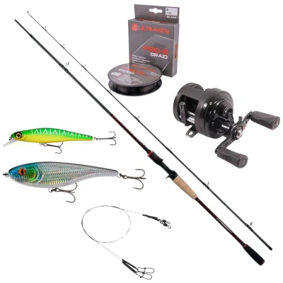 Afbeelding van Ultimate Chikara Cast &amp; Jerk set 2,20m (50 150g) Roofvis