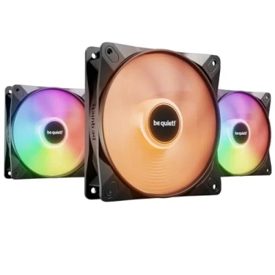 Image de be quiet! Light Wings LX Ventilateur châssis PWM 120 mm noir (pack de 3)