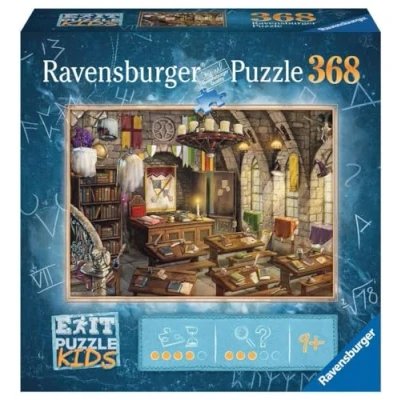 Afbeelding van Ravensburger EXIT Puzzle Kids Op de toverschool 368 delen puzzel voor kinderen vanaf 9 jaar