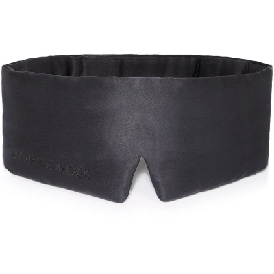 Afbeelding van Dore &amp; Rose Deep Sleep Mask Slaapmasker Van Zijde No 18 Ébène Du Chêne