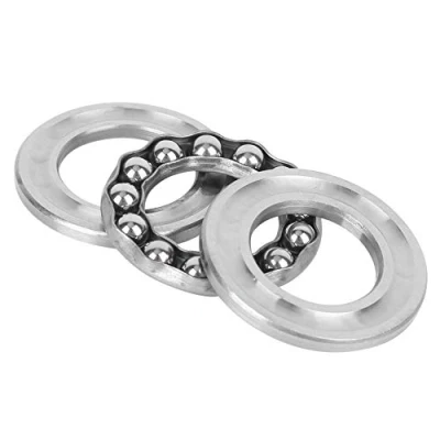 Afbeelding van 5 stuks 51103 kogellagers voor kogels, convex, eenvoudige schijf, geluidsarm, kogellagers, vliegtuig, drukdruk, 17 x 30 9 mm