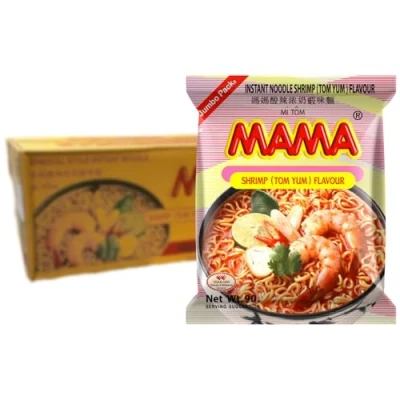Afbeelding van MAMA Instant Noedels Garnalen 20x90gr 90.00 g