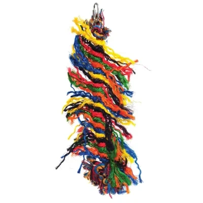 Afbeelding van Happy Pet Vogelspeelgoed Preener Katoen 40X10X10 CM