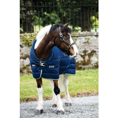 Afbeelding van Rambo Cosy Staldeken 400g Navy/Beige 160/213