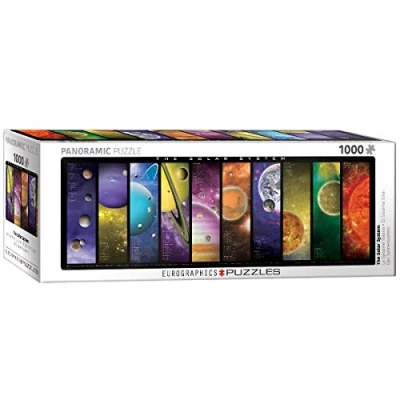 Image de Puzzle panoramique Eurographics Le système solaire, 1000 pièces