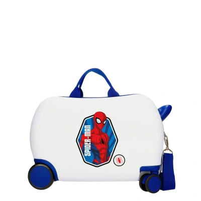 Afbeelding van Spiderman Brave Rolling Suitcase 4 Wheels 45 cm White