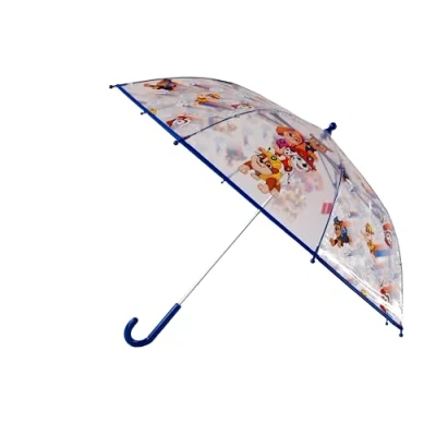 Afbeelding van Paw Patrol manual transparant Paraplu umbrella 48cm