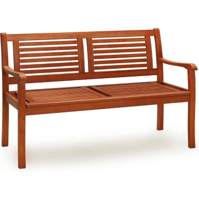 Afbeelding van Tuinbank Eucalyptushout 120x60x90cm FSC gecertificeerd