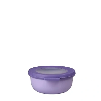 Image de Mepal Bol Multifonction Cirqula Rond Boîte Conservation Alimentaire avec Couvercle Convient comme de Hermétique pour le Réfrigérateur, Micro ondes &amp; Congélateur 350 ml Vivid lilac