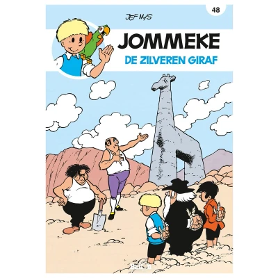 Afbeelding van Jommeke strip 48 De zilveren giraf