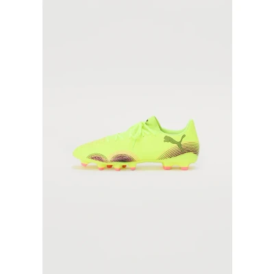 Afbeelding van Puma Future 8 PLAY Voetbalschoenen met kunststof noppen, Heren, Maat: 39, Yellow alert/black/sun struck Kunststof/ textiel