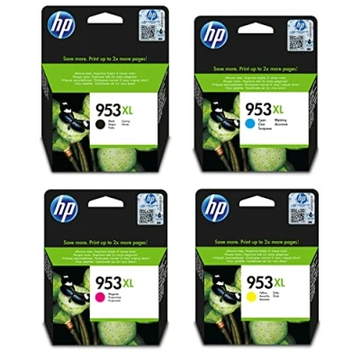 Afbeelding van HP 953XL (3HZ52AE) Inktcartridge 4 kleuren Voordeelbundel Hoge capaciteit