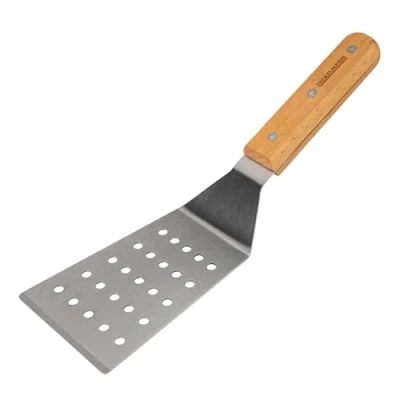 Afbeelding van Fackelmann Lasagenereiniger voor pasta, lasagne en quiche, spatel met ergonomische handgreep, rechte rand het verdelen van onderdelen, hoogwaardig roestvrij staal beukenhout