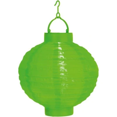 Afbeelding van Solar Lantaarn Groen Wit Licht 22CM Zonne Energie