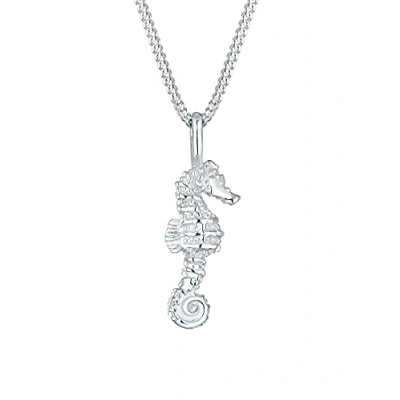 Afbeelding van Elli Seepferdchen Maritim Ketting, Dames, Maat: 45, Silber
