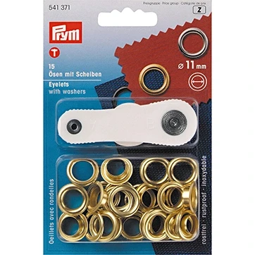 Afbeelding van Prym Nestelringen 11mm Goud