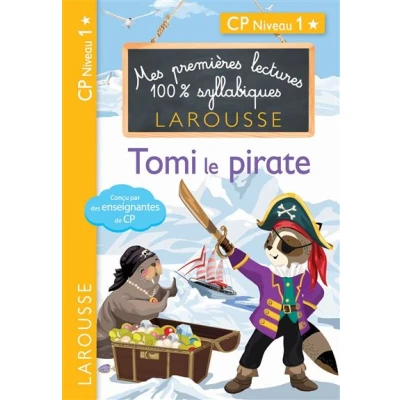 Image de Premières lectures syllabiques Tomi, le pirate, niveau 1