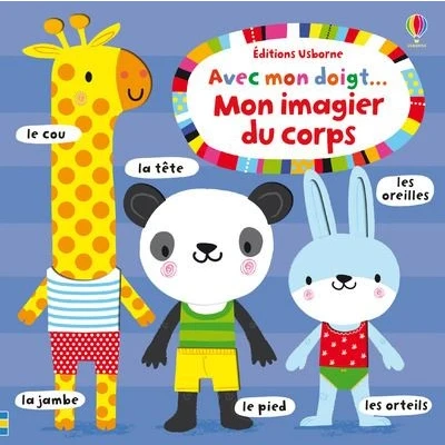 Afbeelding van Avec mon doigt imagier du corps