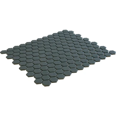 Afbeelding van The Mosaic Factory Hexagons Camo Green Mat