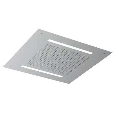 Afbeelding van SB Square 316 Inbouw Regendouche Velvet Temptation met LED chromotherapy en waterval mat zwart 1208956742