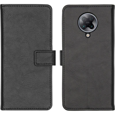Afbeelding van iMoshion Hoesje Geschikt voor Xiaomi Poco F2 Pro Met Pasjeshouder Luxe Bookcase Zwart