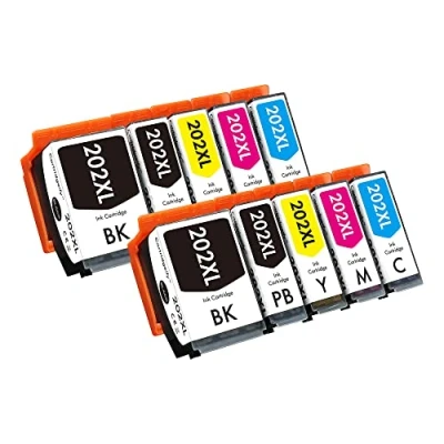 Afbeelding van Cartridgeify 202 XL cartridges compatibel met Epson 202XL inkt multipack, voor Expression Premium XP 6000 6005 6100 6105 XP6000 XP6005 XP6100 XP6105 (10 stuks)