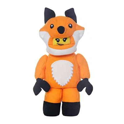 Afbeelding van Lego Minifiguur Fox kostuum voor meisjes, 22,86 cm, pluche figuur