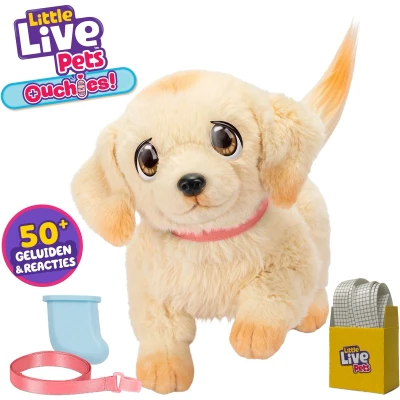 Afbeelding van Little Live Pets Ouchies Puppy Cooper Interactieve knuffel
