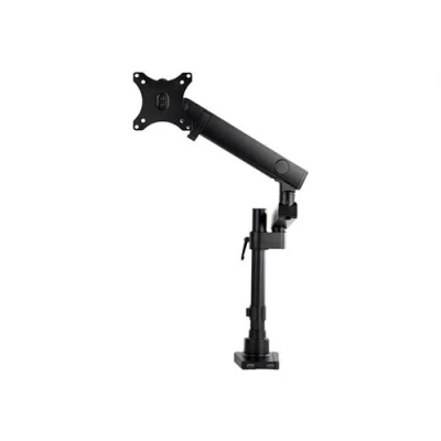 Image de StarTech.com ARMPIVOT2USB3 Bras pour écran PC Articulé support avec 2x USB passthrough moniteur VESA jusqu&#039;à 86,4 cm Kit de montage (bras articulé, fixation par pince bureau, serre joint) alum
