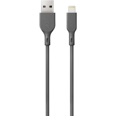 Afbeelding van GP USB laadkabel 2.0 A stekker, Apple Lightning stekker 1.00 m Grijs GPCBCl1NGYUSB160