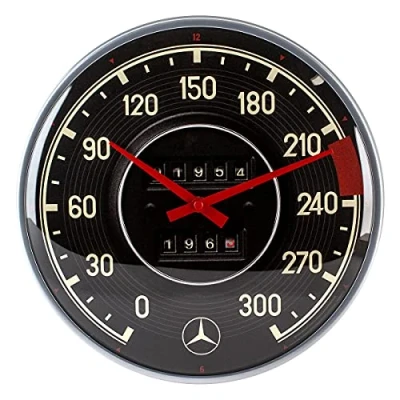Afbeelding van Mercedes Tachometer Wandklok