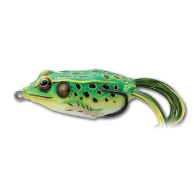 Afbeelding van Livetarget Lures Hollow Body Frog Green/Yellow Oppervlakte kunstaas 6.7cm (21g)