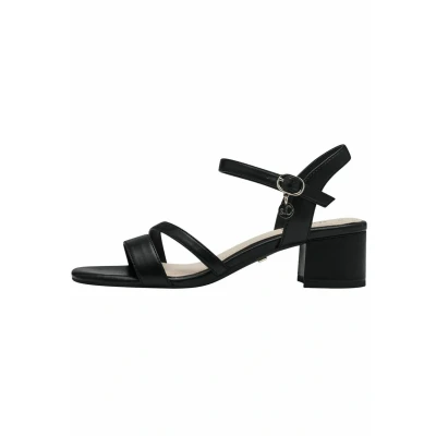Afbeelding van s.Oliver 52820742 Sandalen, Dames, Maat: 41, Black Kunststof