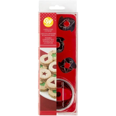 Afbeelding van Wilton Linzer Kerst Koekjes Uitsteker Set/7