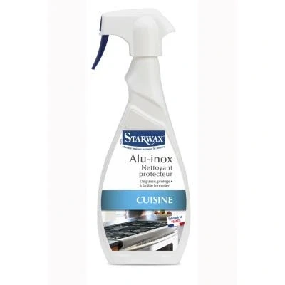 Image de Produits d&#039;entretien cuisine vitre multi usage Starwax NETTOYANT PROTECTEUR ALU INOX 500ML