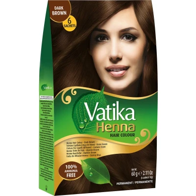 Afbeelding van Vatika Henna Hair Color #Dark Brown