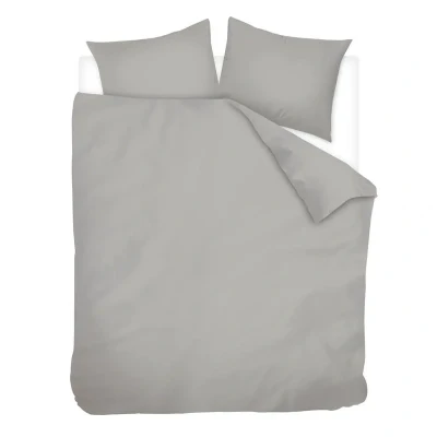 Afbeelding van Snoozing Sade Dekbedovertrek Tweepersoons 200x200/220 cm Grijs