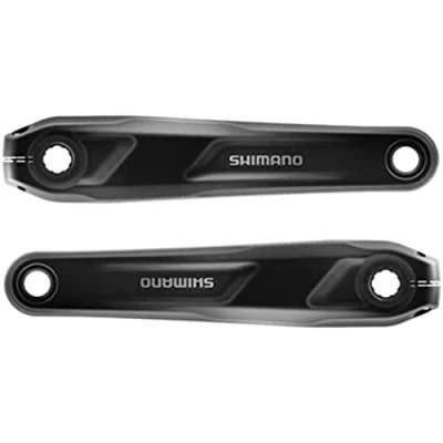 Afbeelding van Shimano Steps Em600 E bike Krukas Zwart 160 mm