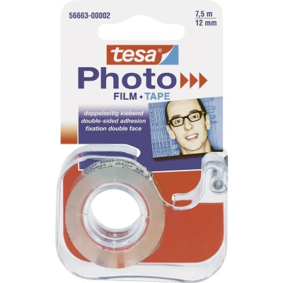 Afbeelding van tesa Photo Film in de dispenser (l x b) 7.5 m 12 mm Transparant Inhoud: 1 stuk(s)