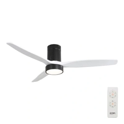 Afbeelding van Plafondventilator met licht EDM 33825 Kara 30 W 2190 Lm