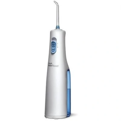 Image de Waterpik Wf 02 Hydropulseur Sans Fil Express 2 Niveaux De Pression Embouts Inclus