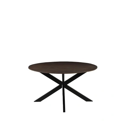 Afbeelding van LABEL51 Otis Eetkamertafel Bruin Mangohout 140 cm Rond