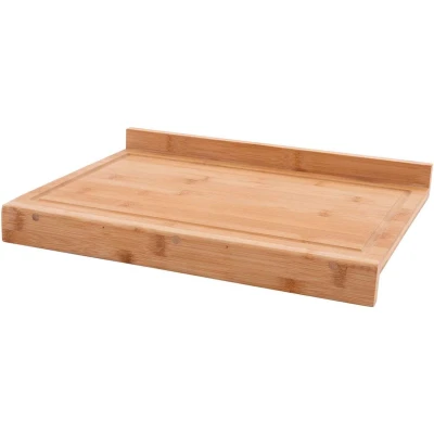 Afbeelding van Point Virgule Aanrechtplank Met Sapgeul Uit Bamboe Fsc 60x40x7cm